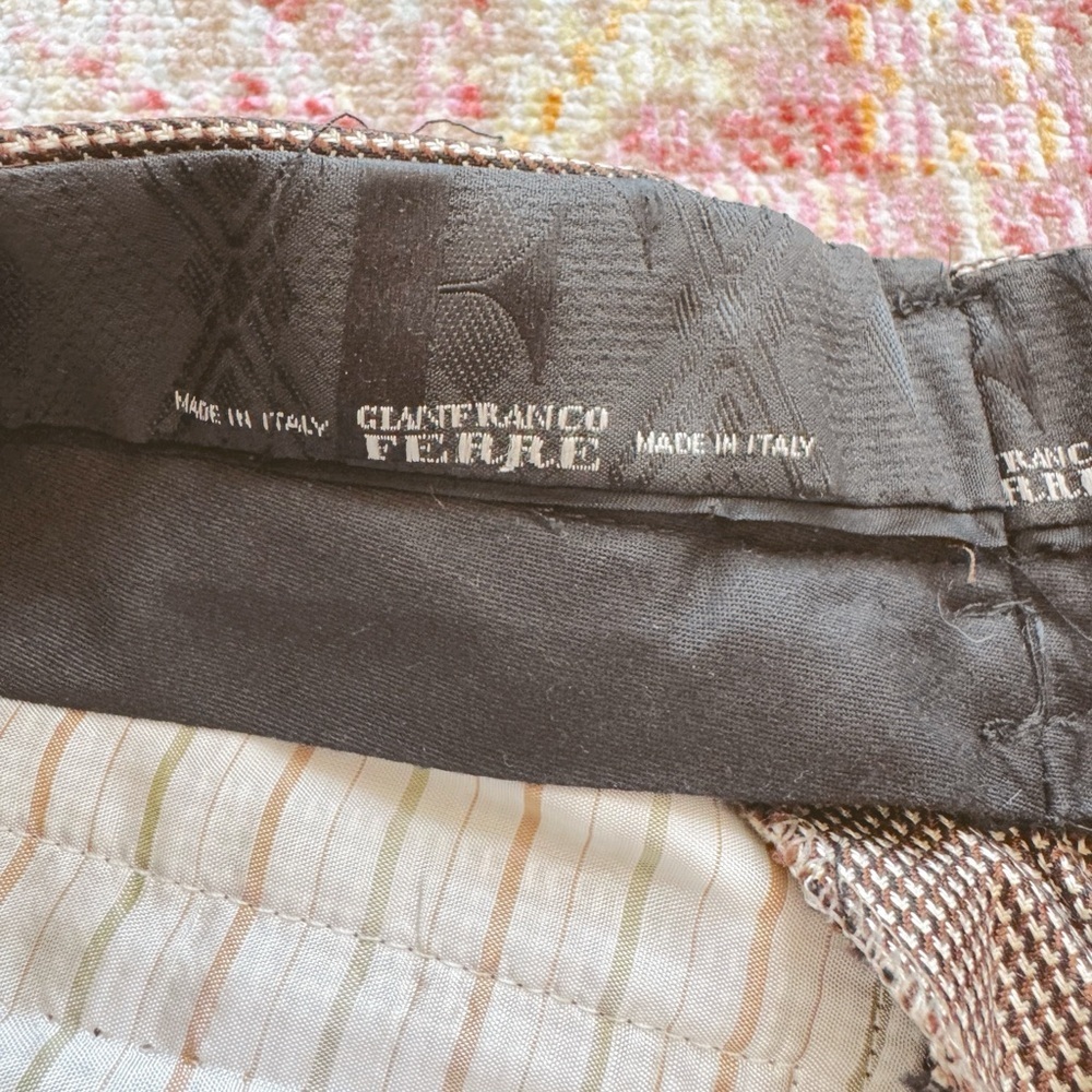 Classic Brown Women’s Vintage 1970s Pants - Picture 3 of 4